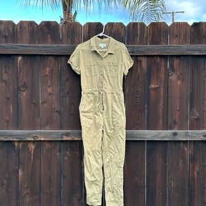 Celebrity Pink Khaki Jumpsuit